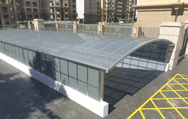 新式露臺(tái)陽(yáng)光棚