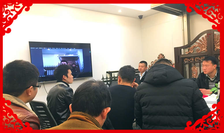 歡迎海底撈一行來(lái)至尊卡爾總部交流學(xué)習(xí)