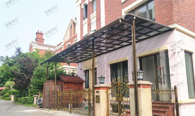 別墅門口雨棚怎么選?在安裝雨棚又需注意什么呢？