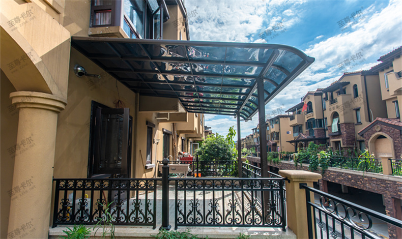 18年雨棚廠家，專業定制鋁合金雨棚——至尊卡爾