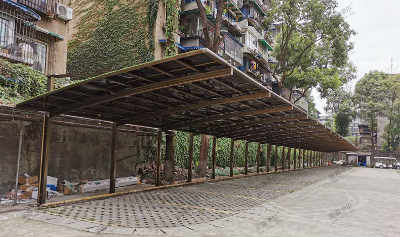 車棚膜結(jié)構(gòu)為啥不好用？鋼膜結(jié)構(gòu)停車棚的實(shí)際缺陷分析