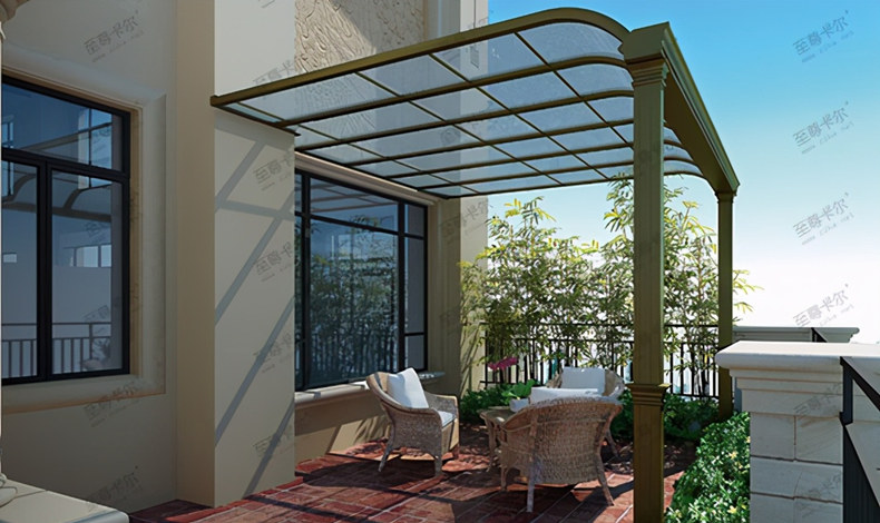 露臺雨棚還這么設計，你能想到嗎？