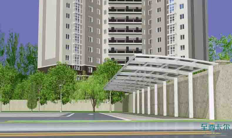 電動車停車棚圖片效果圖？小區電動車棚安裝？