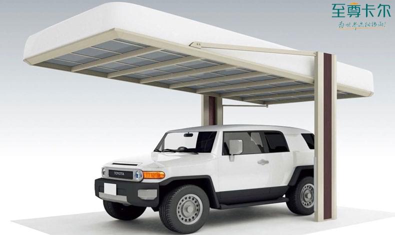 北京做車棚廠家？鋁合金車棚圖片大全？