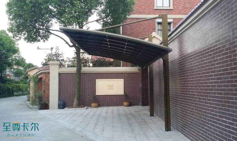 小區(qū)內(nèi)可以裝車棚嗎？停車棚圖片效果圖？