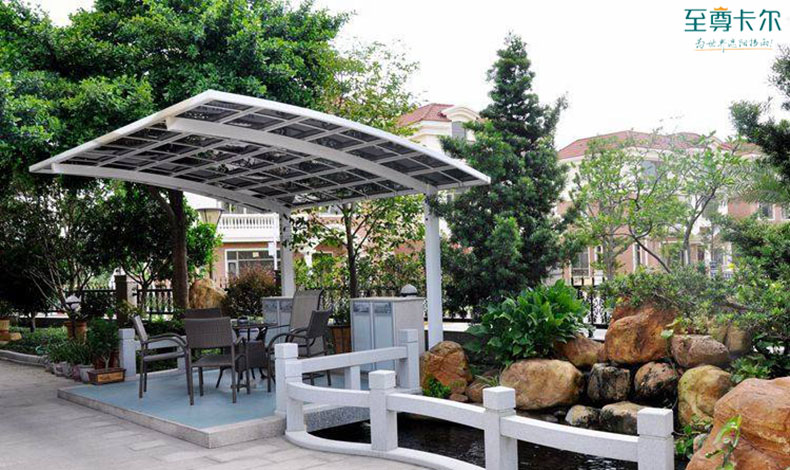 青島做雨棚的？廠家定制全鋁合金雨棚？